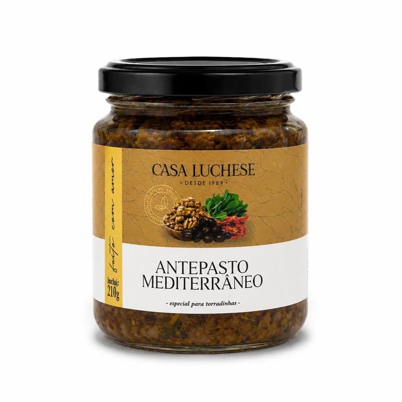 Foto de Antepasto Mediterrâneo Casa Luchese 210g