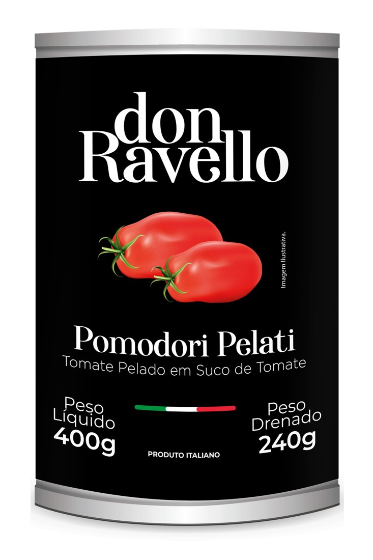 Foto de Pomodori Pelati Lata Abre Fácil Don Ravello