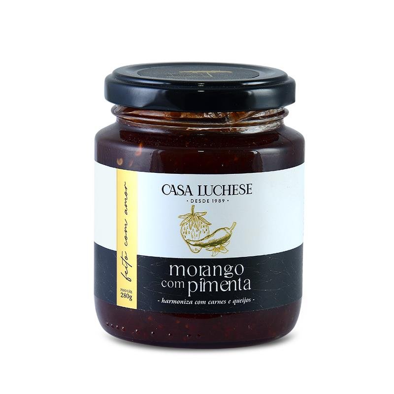 Foto de Doce de Morango com Pimenta Casa Luchese 285G
