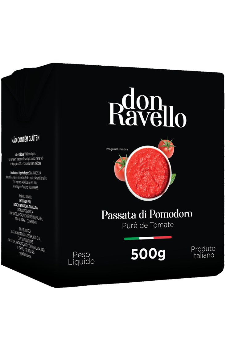 Foto de Passata Di Pomodoro Clássica Tetrapack Don Ravello