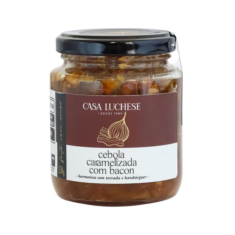 Foto de Cebola Caramelizada com Bacon Casa Luchese 250G