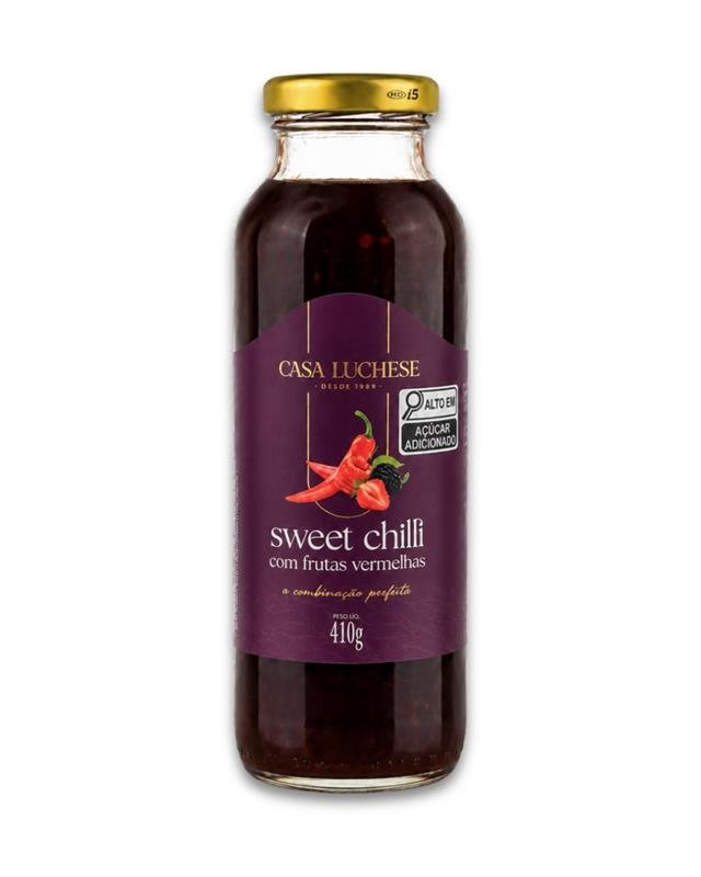 Foto de Sweet Chilli com Frutas Vermelhas Casa Luchese 410G
