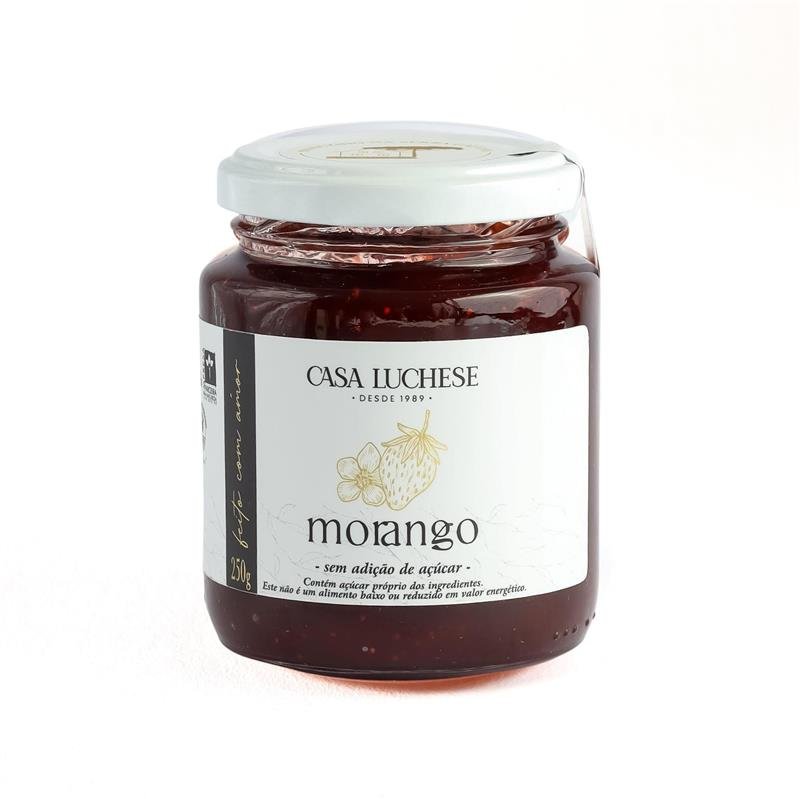 Foto de Doce de Morango sem Adição de Açúcar Casa Luchese 260G